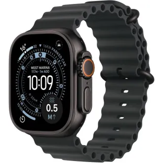 Apple Watch Ultra 3 GPS Cellular 49 mm črno titanovo ohišje s črnim oceanskim trakom Apple Watch Ultra 3 GPS Cellular 49 mm črno titanovo ohišje s črnim oceanskim trakom