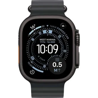 Apple Watch Ultra 3 GPS Cellular 49 mm črno titanovo ohišje s črnim oceanskim trakom Apple Watch Ultra 3 GPS Cellular 49 mm črno titanovo ohišje s črnim oceanskim trakom