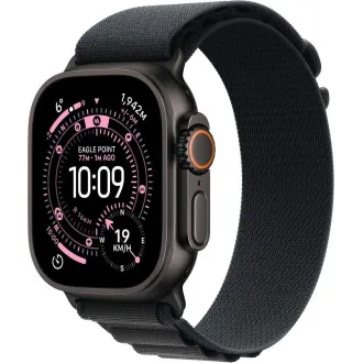 Apple Watch Ultra 3 GPS Cellular 49 mm črno titanovo ohišje s črno alpsko zanko - Veliko Apple Watch Ultra 3 GPS Cellular 49 mm črno titanovo ohišje s črno alpsko zanko - Veliko