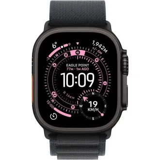 Apple Watch Ultra 3 GPS Cellular 49 mm črno titanovo ohišje s črno alpsko zanko - Veliko Apple Watch Ultra 3 GPS Cellular 49 mm črno titanovo ohišje s črno alpsko zanko - Veliko