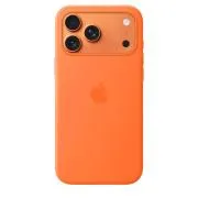 Silikonski ovitek za Apple iPhone 17 Pro Max z MagSafe – oranžen