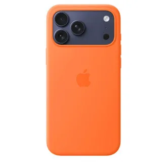 Silikonski ovitek za Apple iPhone 17 Pro Max z MagSafe – oranžen Silikonski ovitek za Apple iPhone 17 Pro Max z MagSafe – oranžen