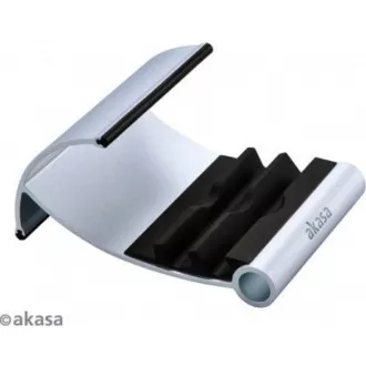 AKASA stojalo za tablični računalnik AK-NC054-BK, aluminij, črno