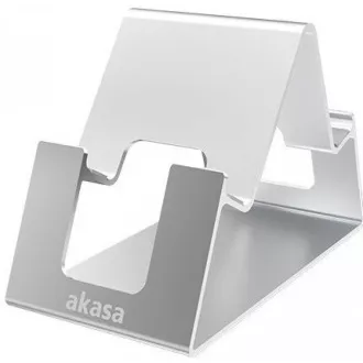 AKASA Aries Pico stojalo, aluminijasto stojalo za mobilni telefon in tablični računalnik, srebrno AKASA Aries Pico stojalo, aluminijasto stojalo za mobilni telefon in tablični računalnik, srebrno