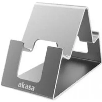 AKASA Aries Pico stojalo, aluminijasto stojalo za mobilni telefon in tablični računalnik, sivo