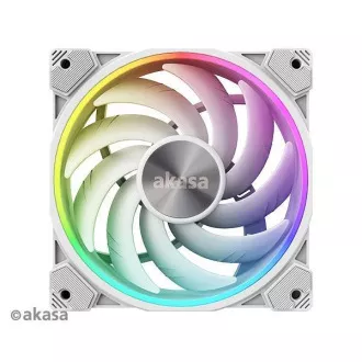 AKASA ventilator SOHO AR, 12cm ARGB PWM ventilator, 120x120x25mm, bel