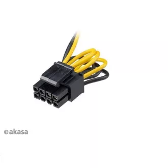 Adapter AKASA AK-PE200-01, 200W DC-to-DC ATX, 4-pin DIN
