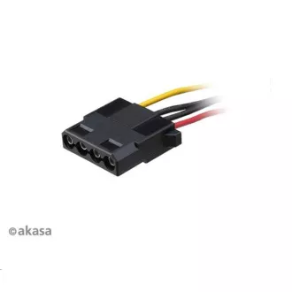 Adapter AKASA AK-PE200-01, 200W DC-to-DC ATX, 4-pin DIN