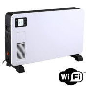 Konvektor za vroč zrak Solight 2300W, WiFi, LCD, ventilator, časovnik, nastavljiv termostat