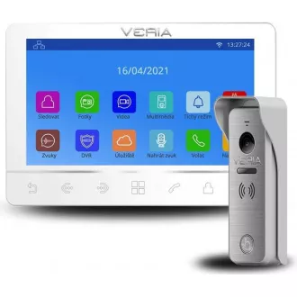 Videotelefon Veria SET 8276B bela   vstopna postaja 831 iz serije 2-WIRE