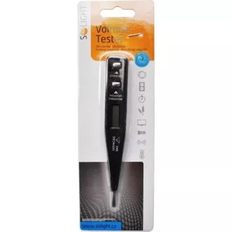 Tester trdnosti, LCD, C napetost: 12 - 230V