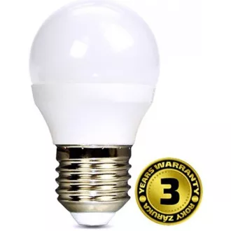 Solight LED žarnica, miniglobe, 6W, E27, 6000K, 510lm