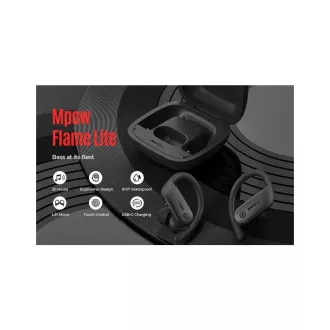 MPOW Flame Lite - športne slušalke bluetooth, črne MPOW Flame Lite - športne slušalke bluetooth, črne