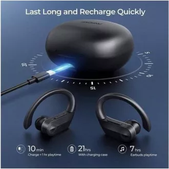 MPOW Flame Solo - športne slušalke bluetooth, črne