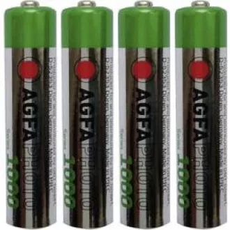 AgfaPhoto akumulatorske baterije NiMH AAA, 900mAh, blister 4pcs AgfaPhoto akumulatorske baterije NiMH AAA, 900mAh, blister 4pcs
