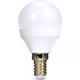 Solight LED žarnica, miniglobe, 6W, E14, 3000K, 510lm, bela