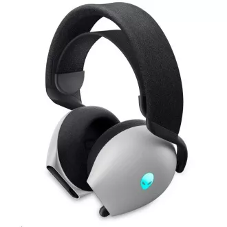 DELL Alienware brezžične igralne slušalke z dvojnim načinom delovanja - AW720H (Lunar Light)