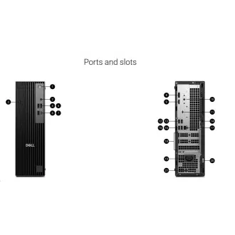 DELL PC Pro Slim QCS1250/180W/TPM/i5-14500/16GB/512GB SSD/integriran/Kb/Miška/W11 Pro/3Y PS NBD