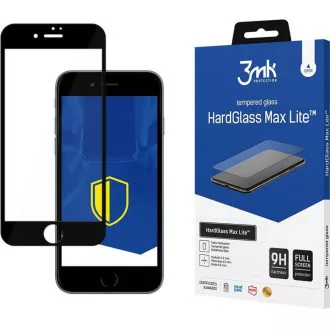 3mk kaljeno steklo HardGlass Max Lite Black za Apple iPhone 7, 8, SE (2020/2022) 3mk kaljeno steklo HardGlass Max Lite Black za Apple iPhone 7, 8, SE (2020/2022)