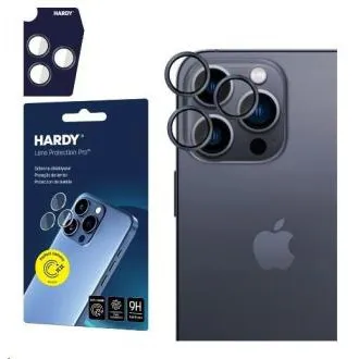 3mk HARDY Zaščita objektiva Pro za iPhone 15 Pro Black 3mk HARDY Zaščita objektiva Pro za iPhone 15 Pro Black