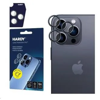 3mk HARDY Zaščita objektiva Pro za iPhone 15 Pro Max Black 3mk HARDY Zaščita objektiva Pro za iPhone 15 Pro Max Black