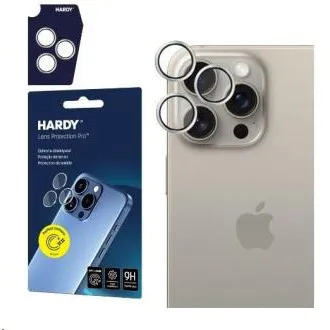 3mk HARDY Zaščita objektiva Pro za iPhone 15 Pro Max Natural