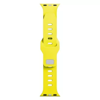 3mk Watch Strap za Apple 38/40/41 mm rumena