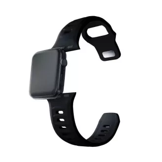 3mk Watch Strap za Apple 42/44/45/49 mm Black