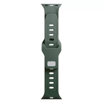 3mk Watch trak za Apple 42/44/45/49 mm Temno zelena