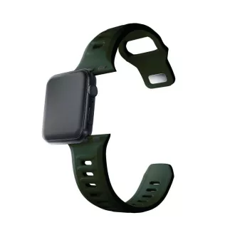 3mk Watch trak za Apple 42/44/45/49 mm Temno zelena