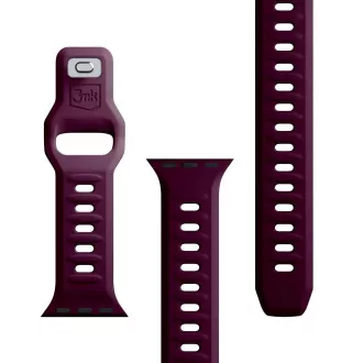 3mk Watch Strap za Apple 42/44/45/49 mm Mulberry