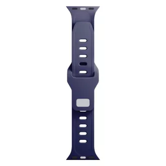 3mk Watch Strap za Apple 42/44/45/49 mm Ocean Blue