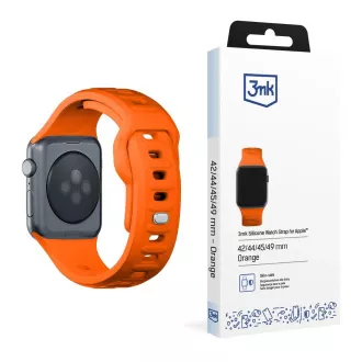3mk Watch Strap za Apple 42/44/45/49 mm Orange