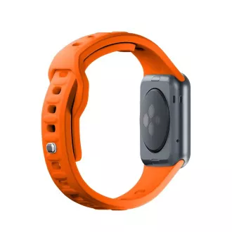 3mk Watch Strap za Apple 42/44/45/49 mm Orange