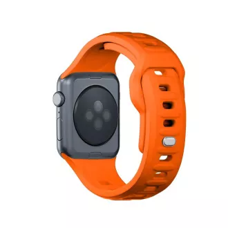 3mk Watch Strap za Apple 42/44/45/49 mm Orange