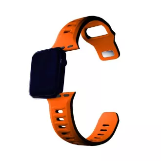 3mk Watch Strap za Apple 42/44/45/49 mm Orange