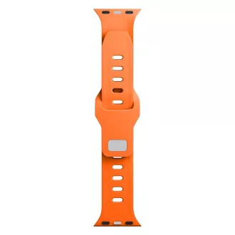 3mk Watch Strap za Apple 42/44/45/49 mm Orange