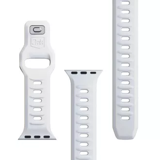 3mk Watch Strap za Apple 42/44/45/49 mm White