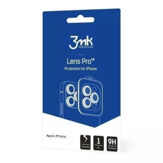 3mk Zaščita objektiva Pro za Apple iPhone 16 Pro /16 Pro Max, mavrica