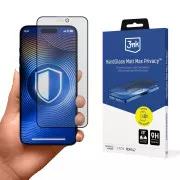 3mk kaljeno steklo HardGlass Matt Max Privacy za Apple iPhone 15 Pro Max