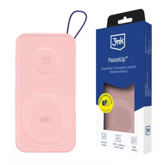 3mk PastelUp Powerbank 10, 000mAh 22,5W USB 1A1C - Roza