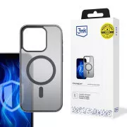 3mk Zaščitni ovitek Frosty MagCase Black za Apple iPhone 16 Pro Max