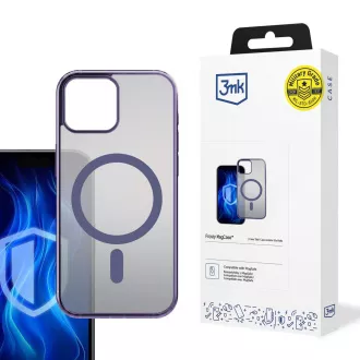3mk Zaščitni ovitek Frosty MagCase Purple za Apple iPhone 13