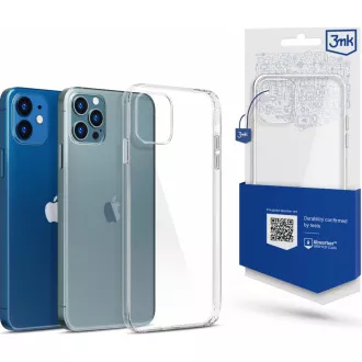 3mk Zaščitni ovitek Clear Case za Apple iPhone 12 / 12 Pro, prozoren 3mk Zaščitni ovitek Clear Case za Apple iPhone 12 / 12 Pro, prozoren