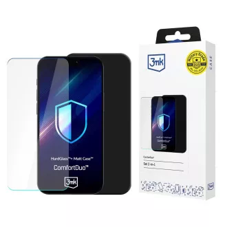 3mk Ovitek   kaljeno steklo ComfortDuo Matt Black za Samsung Galaxy A36/A56