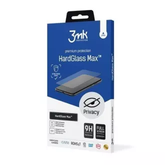 3mk kaljeno steklo HardGlass Max Privacy za Apple iPhone X/XS/11 Pro Black