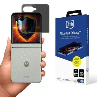 3mk Zaščitna folija Silky Matt Privacy za Motorola Razr 60