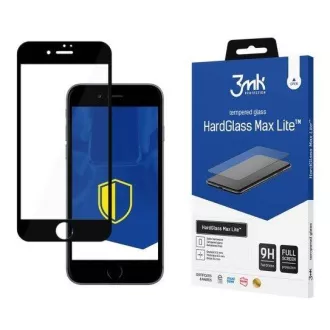 3mk kaljeno steklo HardGlass Max Lite Black za Apple iPhone 7/8/SE 2020/2022