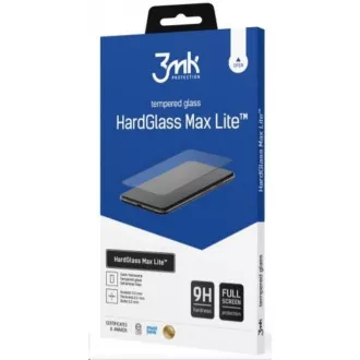 3mk kaljeno steklo HardGlass Max Lite Black za Apple iPhone 13 / 13 Pro / 14