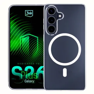 3mk Prozoren zaščitni ovitek MagCase za Samsung Galaxy S26 3mk Prozoren zaščitni ovitek MagCase za Samsung Galaxy S26